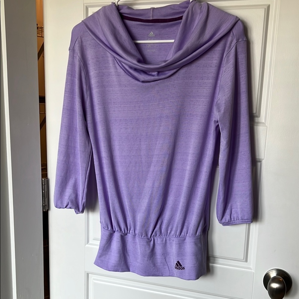 Adidas Purple Women's Hoodie